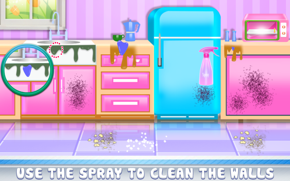 Daddy Messy House Cleaning - عکس برنامه موبایلی اندروید