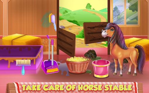 Farm of Unicorn and Horse - Image screenshot of android app