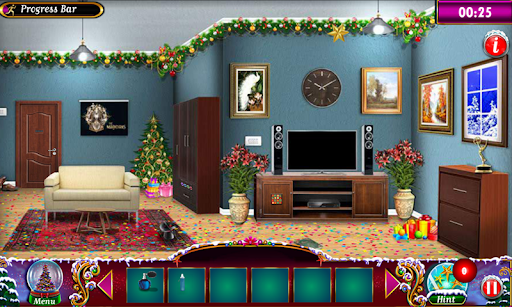 Christmas Room Escape Holidays - عکس بازی موبایلی اندروید