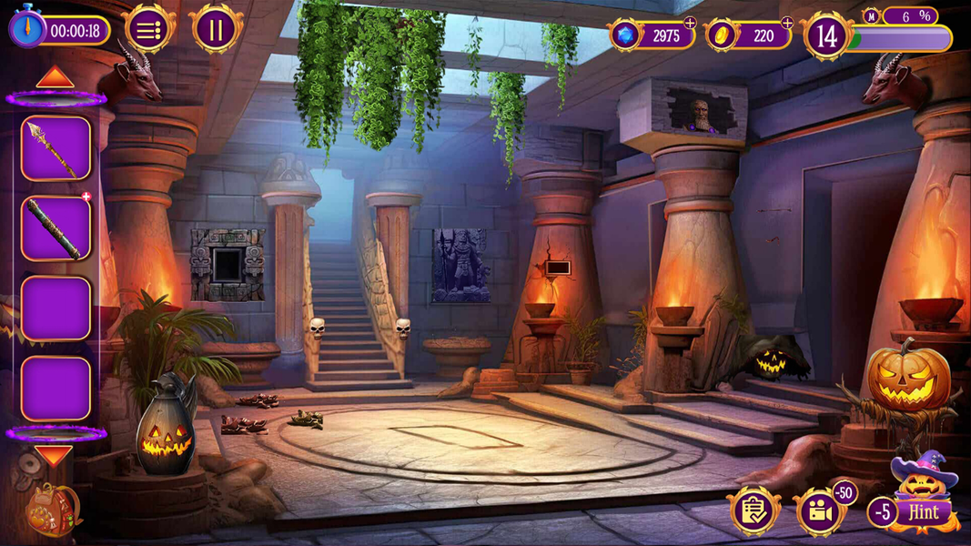 Halloween Game: Cursed Realm - عکس بازی موبایلی اندروید