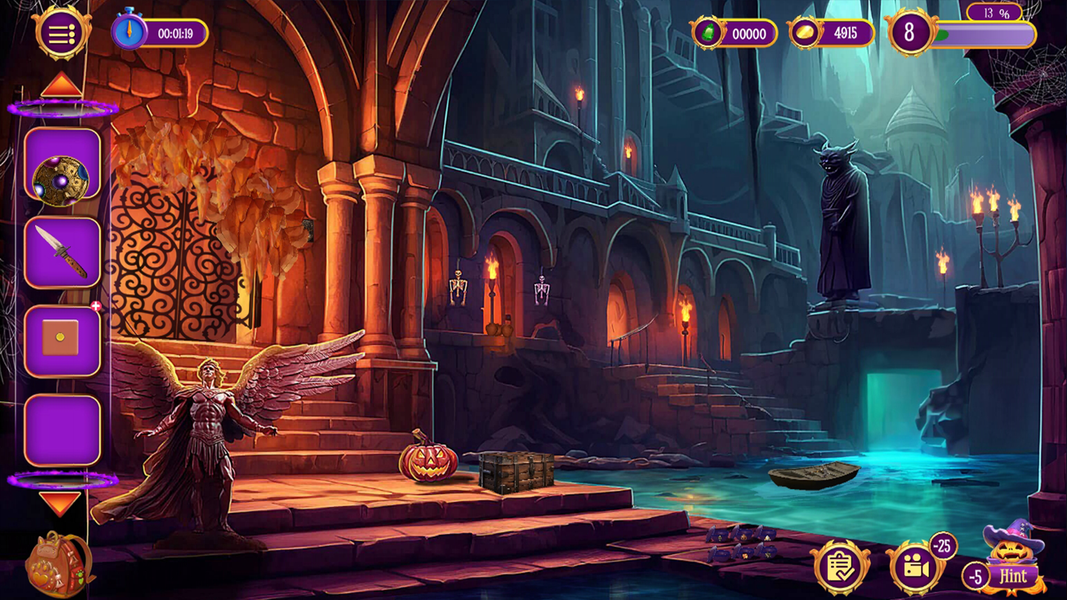 Halloween Game: Cursed Realm - عکس بازی موبایلی اندروید