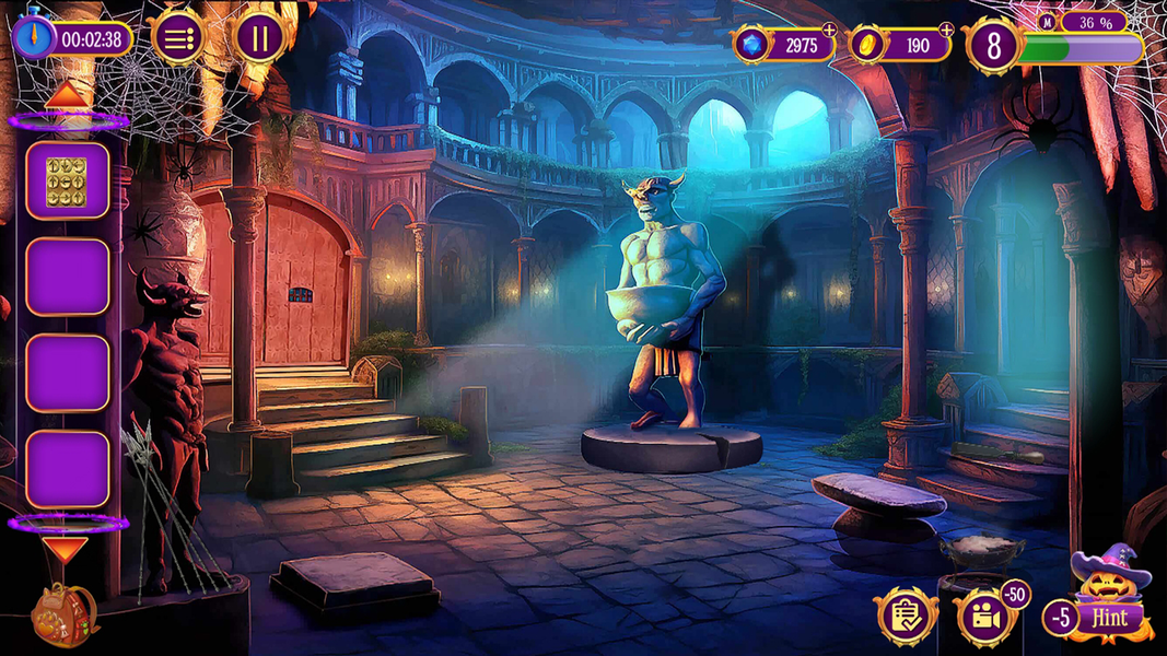 Halloween Game: Cursed Realm - عکس بازی موبایلی اندروید