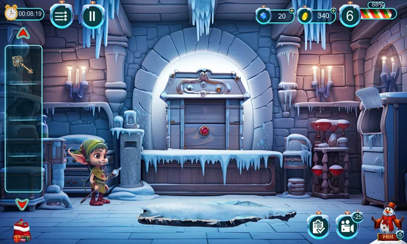 Christmas Game: Frosty World - عکس بازی موبایلی اندروید