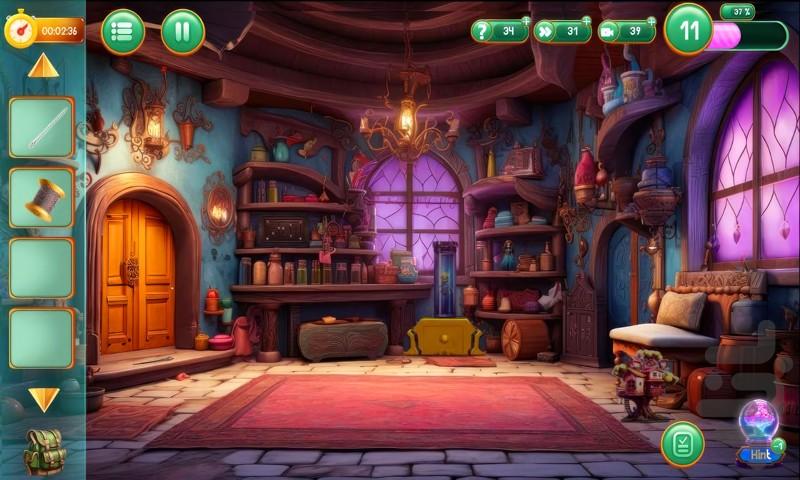 اتاق فرار: معماهای پنهان - عکس بازی موبایلی اندروید