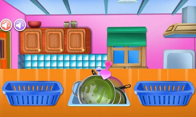 house cleaning games - Gameplay image of android game