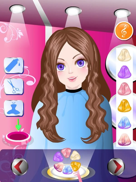 Happy Hairdresser Game - عکس بازی موبایلی اندروید