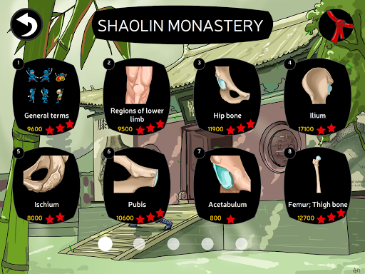 Anatomy Ninja Lower Limb - Gameplay image of android game