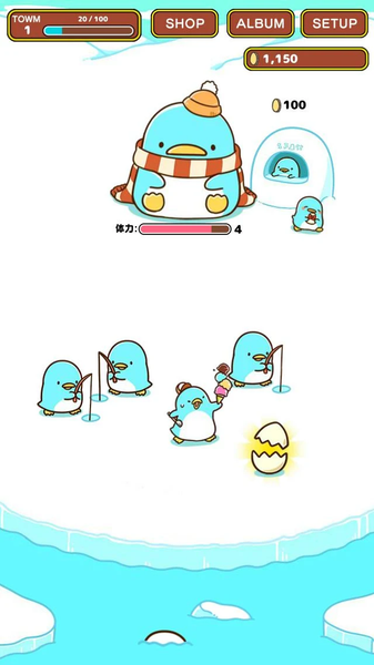 Idle Penguin Town - عکس بازی موبایلی اندروید