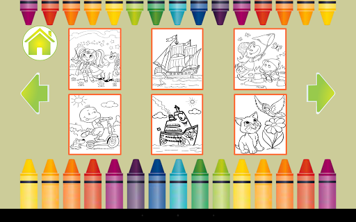 Coloring Book : Color and Draw - عکس برنامه موبایلی اندروید