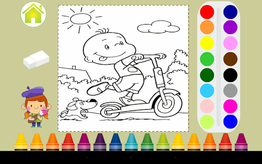 Coloring Book : Color and Draw - عکس برنامه موبایلی اندروید