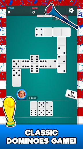 Dominos Online Jogatina: Game - Gameplay image of android game