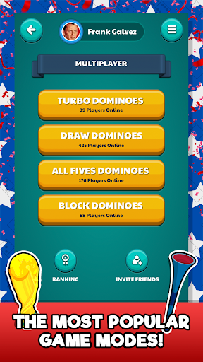 Dominos Online Jogatina: Game - Gameplay image of android game