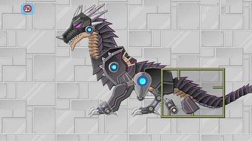 Robot Black Dragon Toy War - Gameplay image of android game