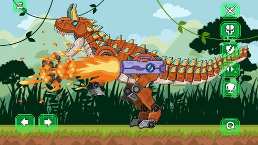 Toy Robot Dino War Carnotaurus - عکس بازی موبایلی اندروید