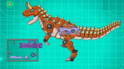 Toy Robot Dino War Carnotaurus - عکس بازی موبایلی اندروید