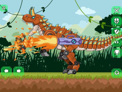 Toy Robot Dino War Carnotaurus - عکس بازی موبایلی اندروید