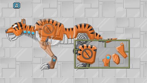 Toy Robot Rampage Smilodon War - Gameplay image of android game