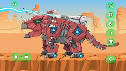 Assemble Robot War Triceratops - عکس بازی موبایلی اندروید