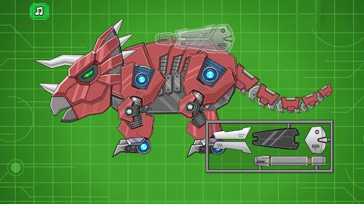 Assemble Robot War Triceratops - Gameplay image of android game