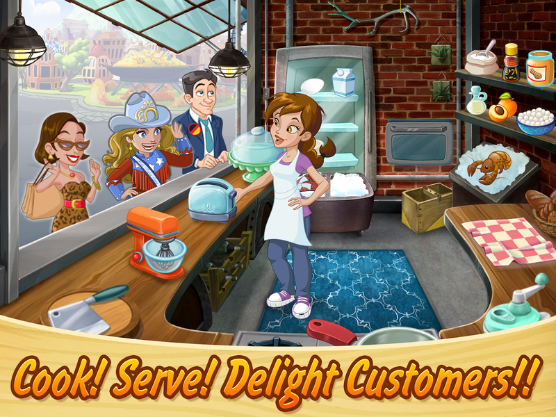 Kitchen Scramble: Cooking Game - Gameplay image of android game