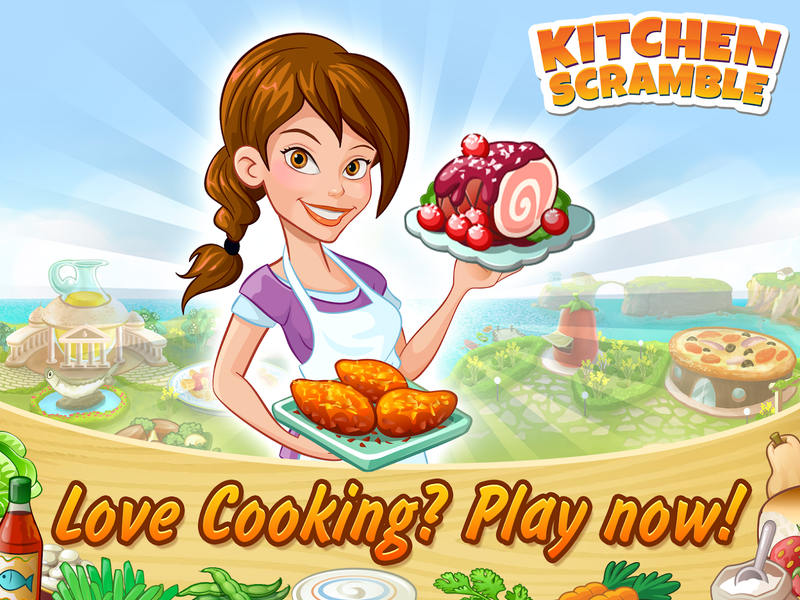 Kitchen Scramble: Cooking Game - عکس بازی موبایلی اندروید