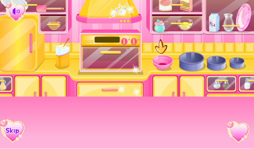 Cook Girls Prepare cake Games - Gameplay image of android game