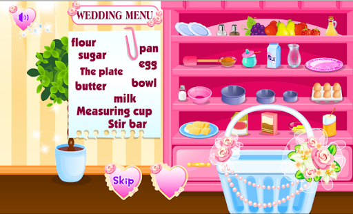 Cook Girls Prepare cake Games - Gameplay image of android game