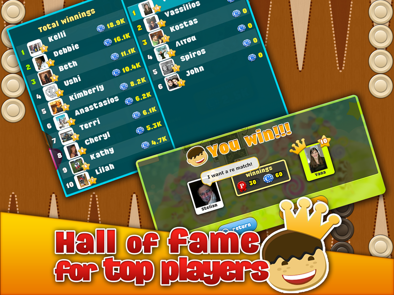 Backgammon Arena – Multiplayer - عکس برنامه موبایلی اندروید
