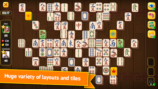 Mahjong Duels - Gameplay image of android game