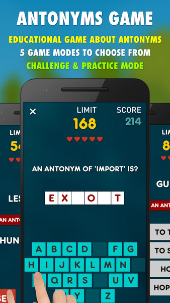 Antonyms Game - Image screenshot of android app