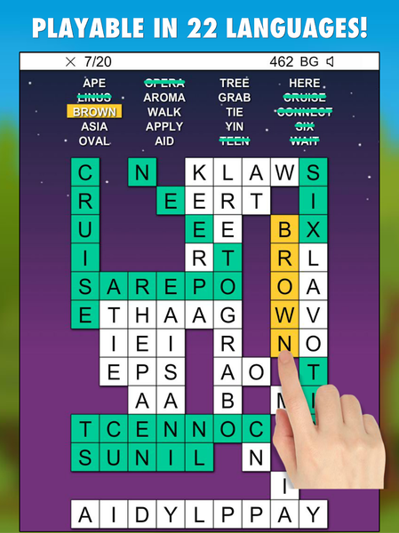 Crosswords Word Fill PRO - عکس برنامه موبایلی اندروید