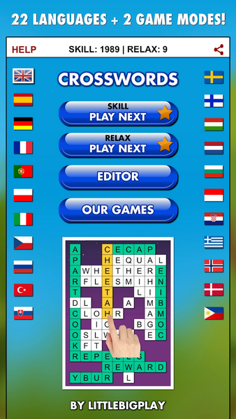 Crosswords Word Fill PRO - عکس برنامه موبایلی اندروید