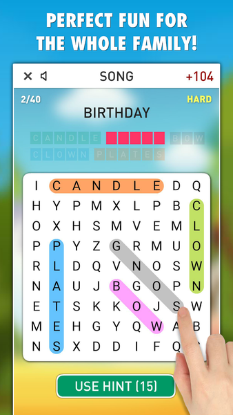 Find Those Words! - عکس برنامه موبایلی اندروید