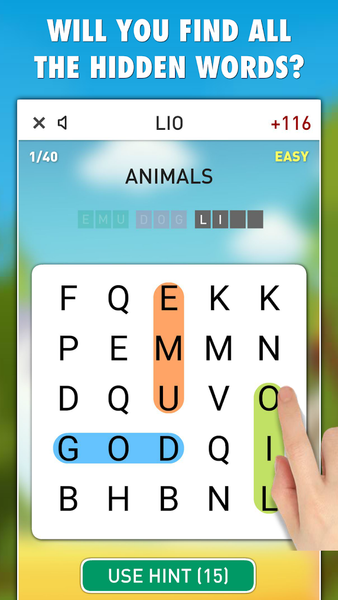Find Those Words! - Image screenshot of android app