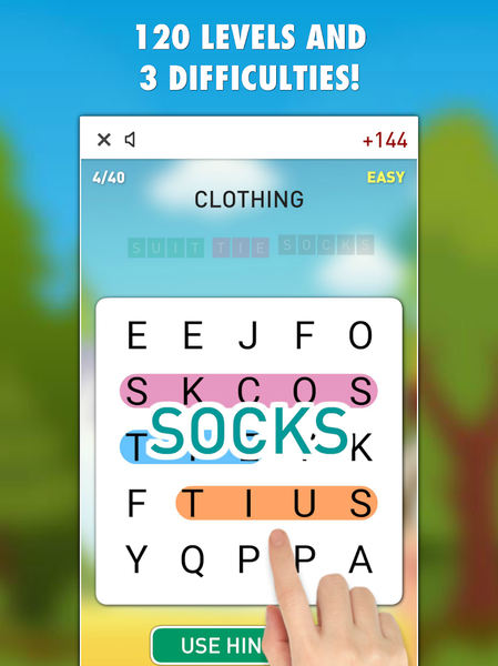 Find Those Words! - عکس برنامه موبایلی اندروید