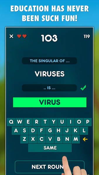 Plurals Test & Practice - عکس بازی موبایلی اندروید