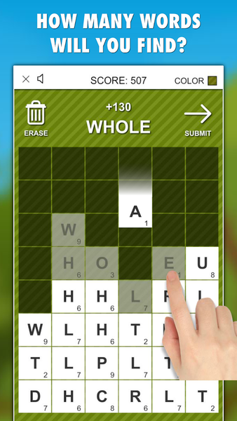 Word Gram - Gameplay image of android game