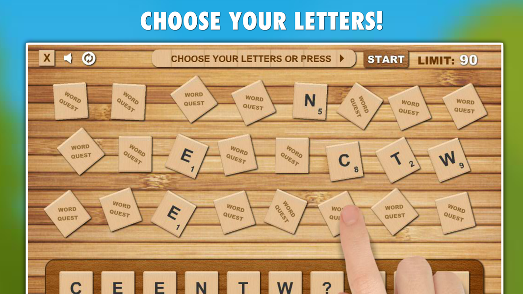 Word Quest Game - Image screenshot of android app