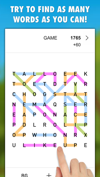 Words Everywhere! - Gameplay image of android game