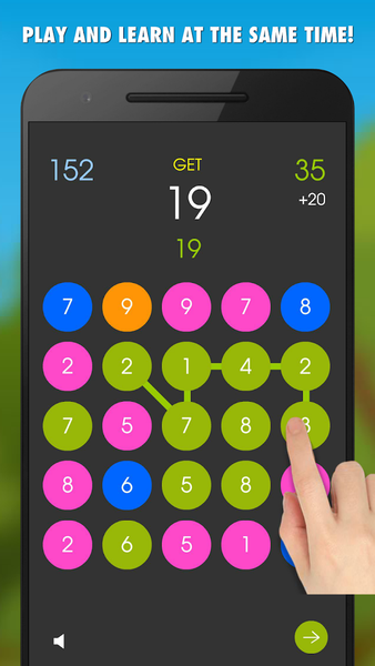 Math Connect PRO - Gameplay image of android game