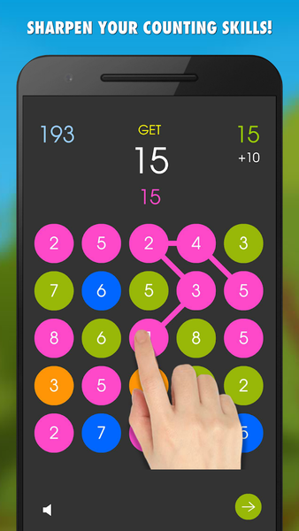 Math Connect PRO - Gameplay image of android game