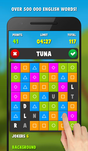 Puzzle Words PRO - عکس برنامه موبایلی اندروید