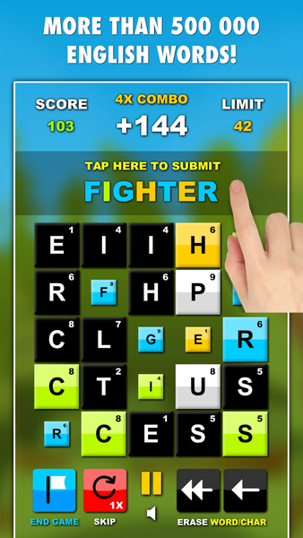 Word Search Mania PRO - Gameplay image of android game