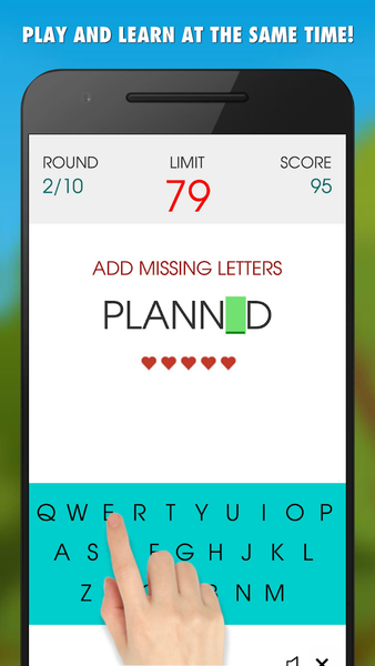 Spelling Gaps - عکس بازی موبایلی اندروید