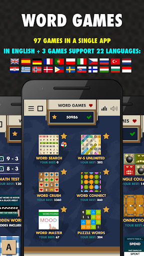 Word Games 92 in 1 - Free - عکس بازی موبایلی اندروید