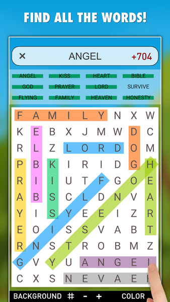 Word Search Daily - Gameplay image of android game