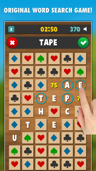 Word Crush PRO - Gameplay image of android game