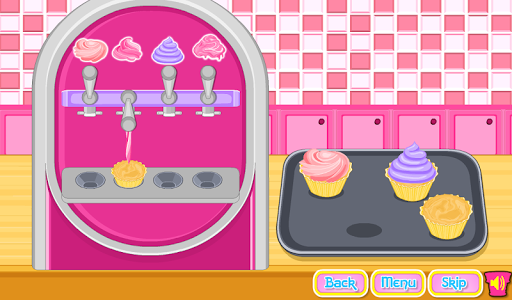 Cooking Ice Cream Cone Cupcake - Gameplay image of android game