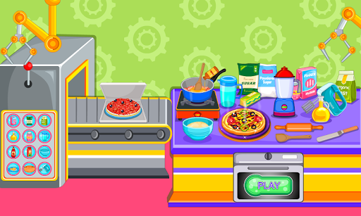 Yummy Pizza, Cooking Game - Gameplay image of android game