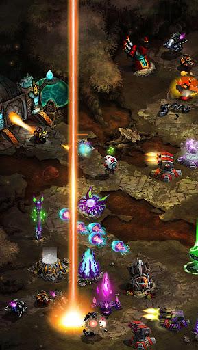 Ancient Planet Tower Defense - Gameplay image of android game